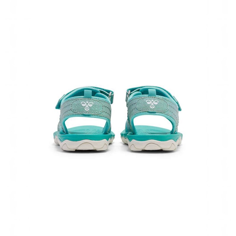 Basket Hummel Glitter Jr Enfant Bleu | 273517-359