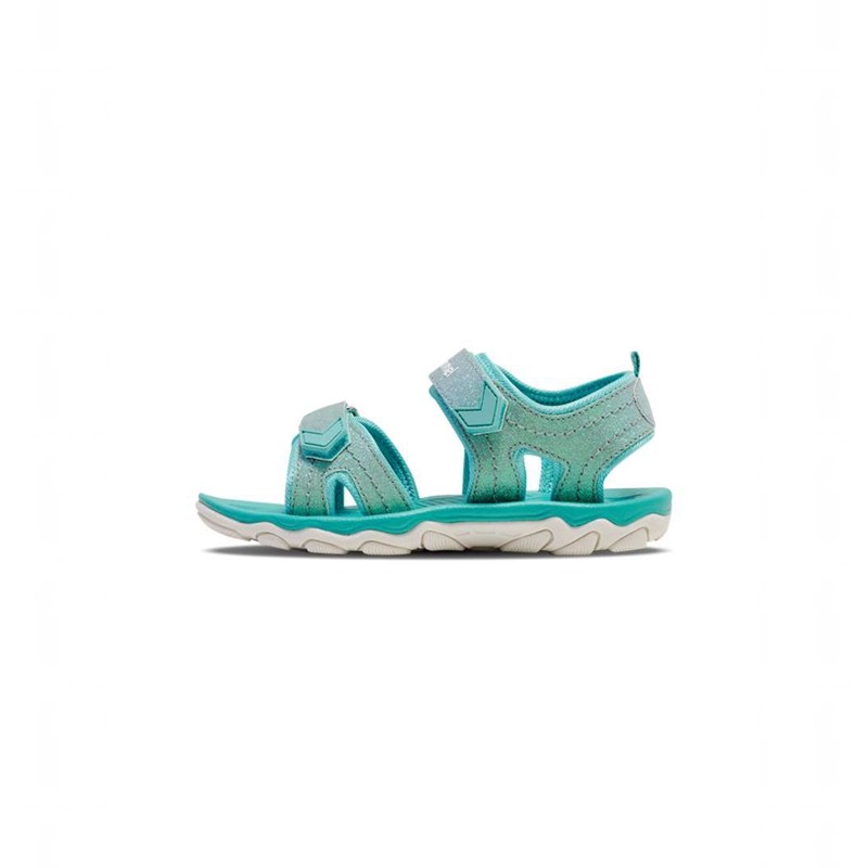 Basket Hummel Glitter Jr Enfant Bleu | 273517-359