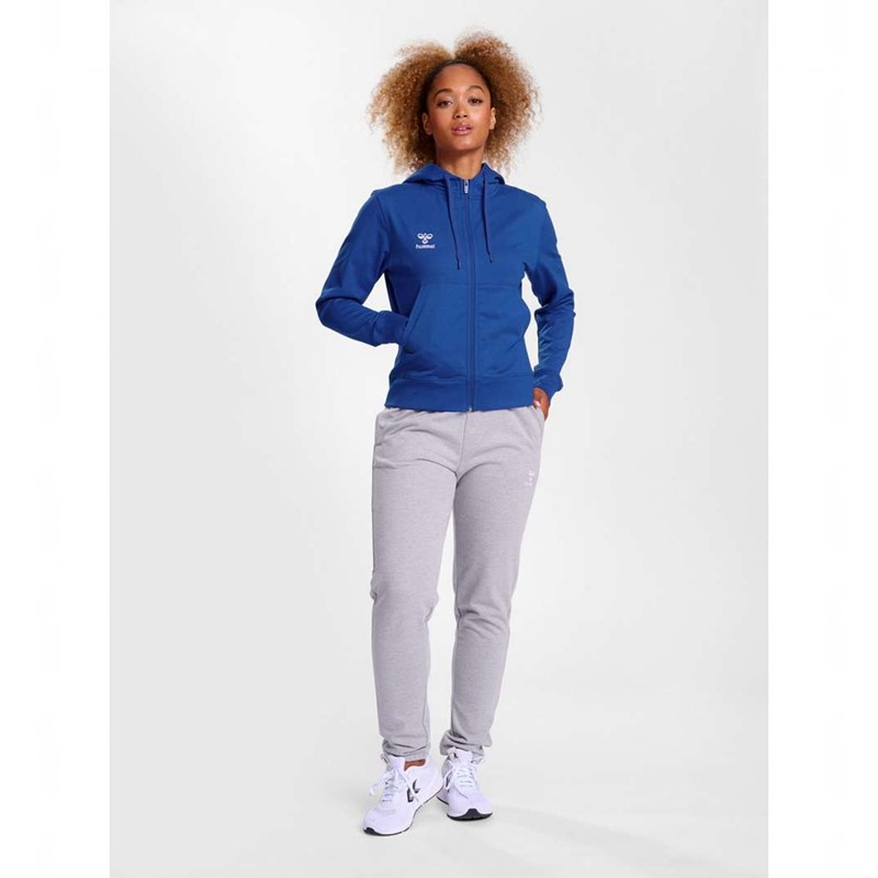 Basket Hummel Go 2.0 Zip Femme Bleu | 828655-556
