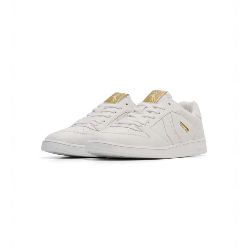 Basket Hummel Handball Perfekt Homme Blanche | 204839-757