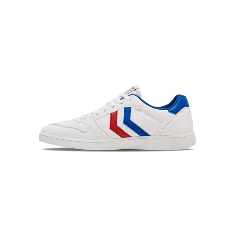 Basket Hummel Handball Perfekt Homme Blanche | 946368-819