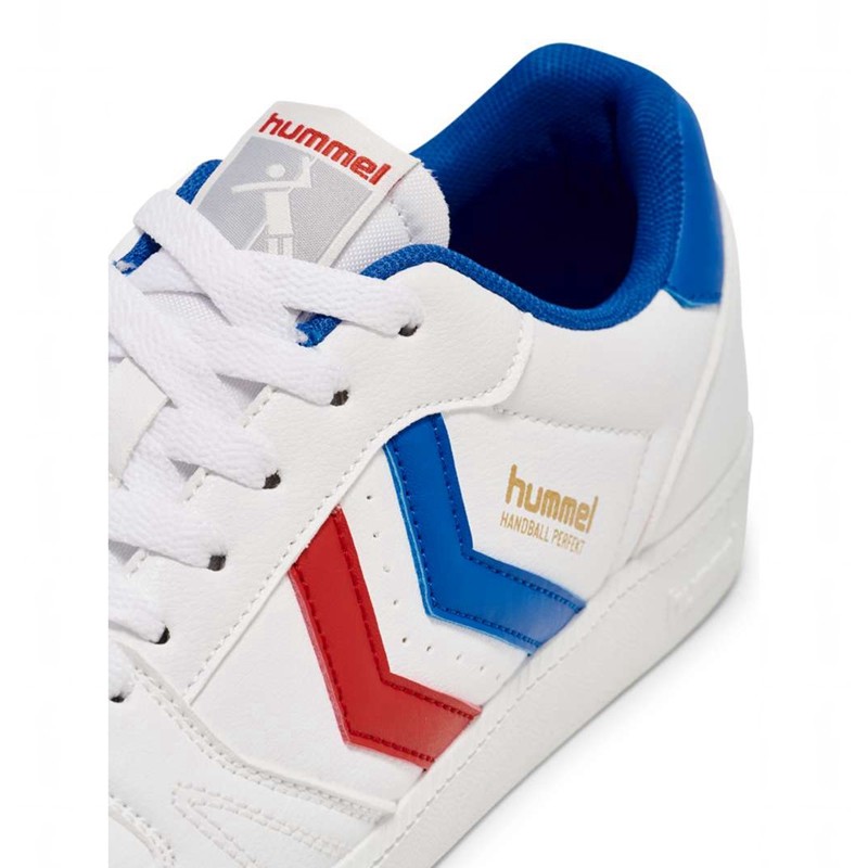 Basket Hummel Handball Perfekt Homme Blanche | 946368-819