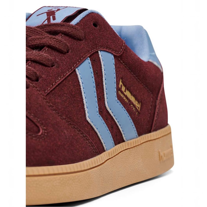 Basket Hummel Handball Perfekt Synth. Suede Homme Bordeaux | 172973-129