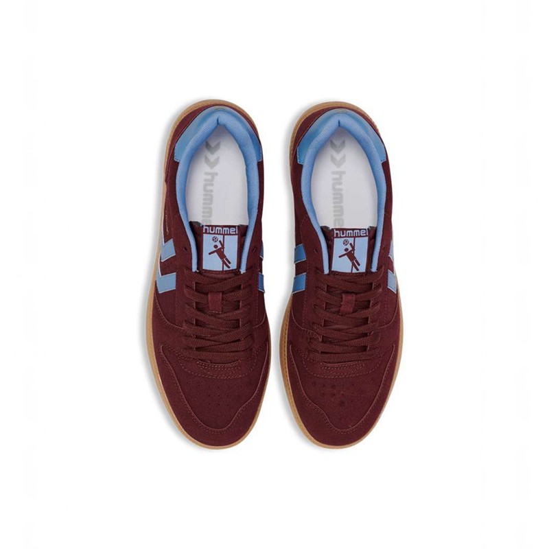 Basket Hummel Handball Perfekt Synth. Suede Homme Bordeaux | 172973-129