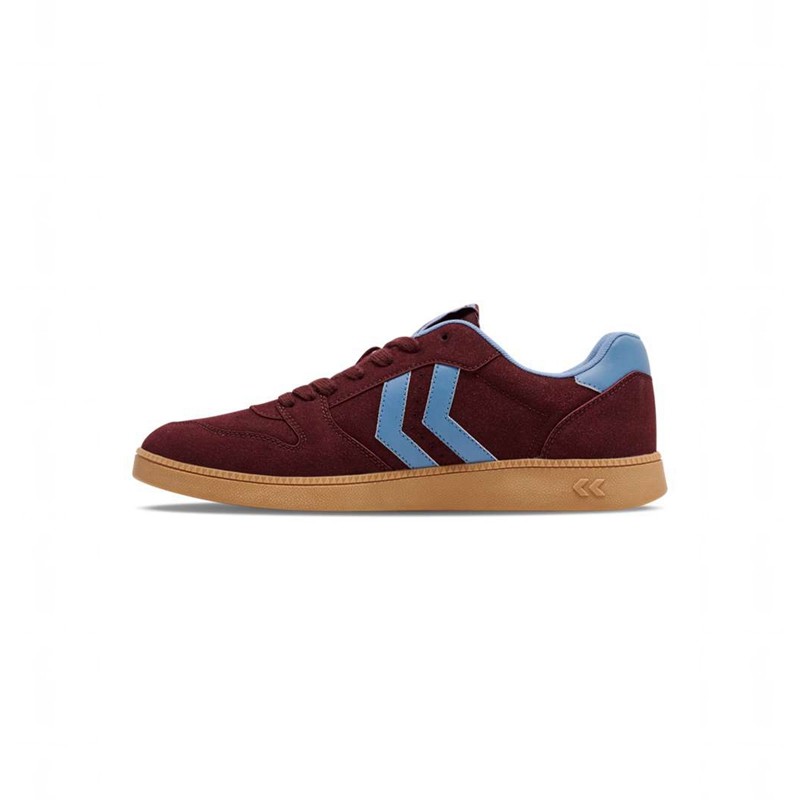 Basket Hummel Handball Perfekt Synth. Suede Homme Bordeaux | 172973-129