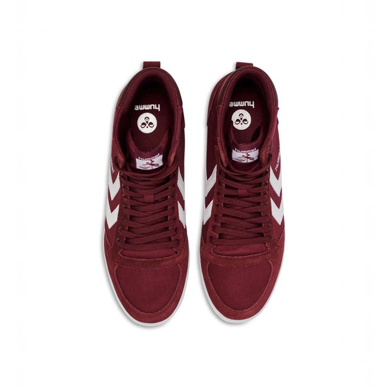 Basket Hummel Hummel Slimmer Stadil High Homme Rouge | 904805-817