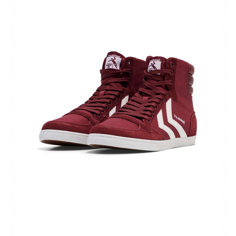 Basket Hummel Hummel Slimmer Stadil High Homme Rouge | 904805-817