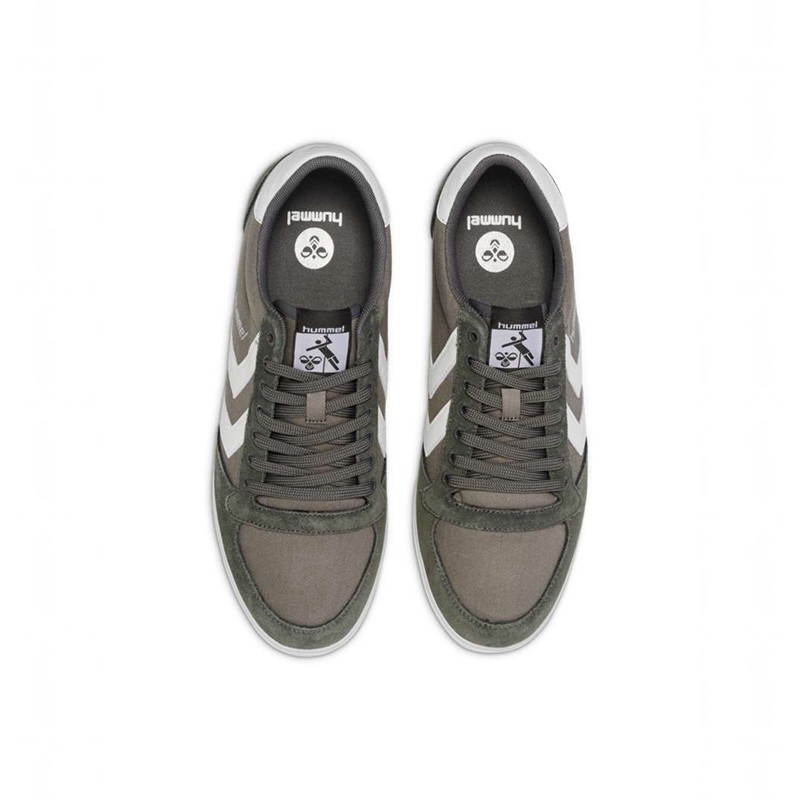Basket Hummel Hummel Slimmer Stadil Low Homme Grise | 674225-939