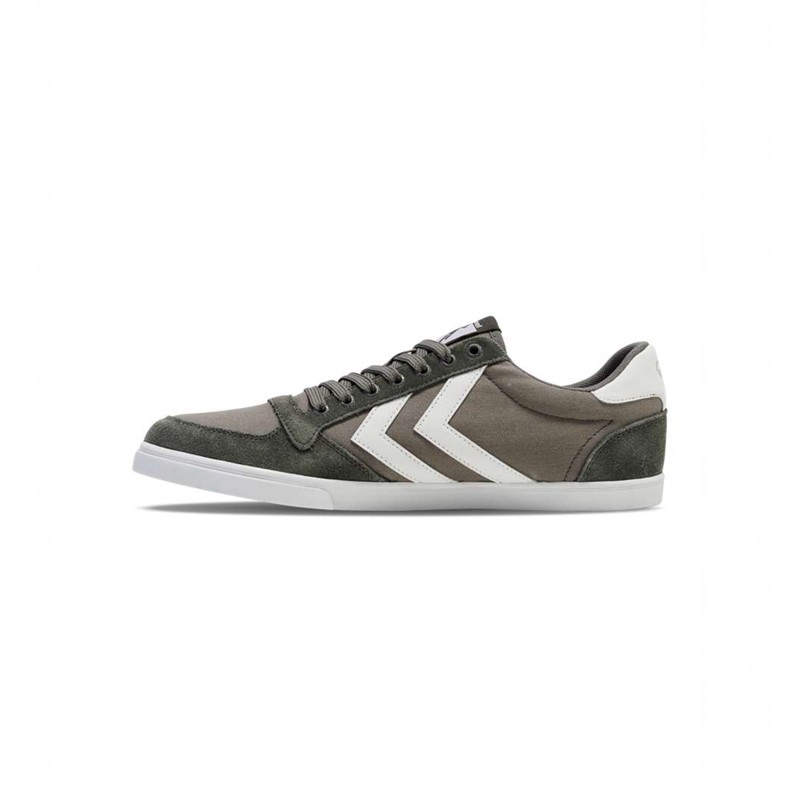 Basket Hummel Hummel Slimmer Stadil Low Homme Grise | 674225-939