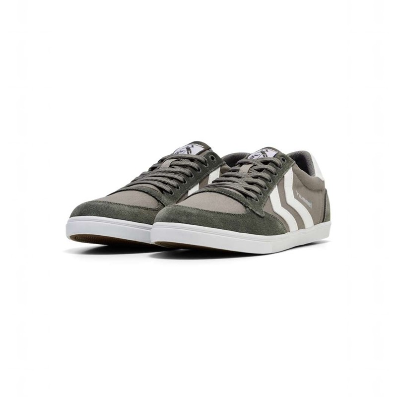Basket Hummel Hummel Slimmer Stadil Low Homme Grise | 674225-939