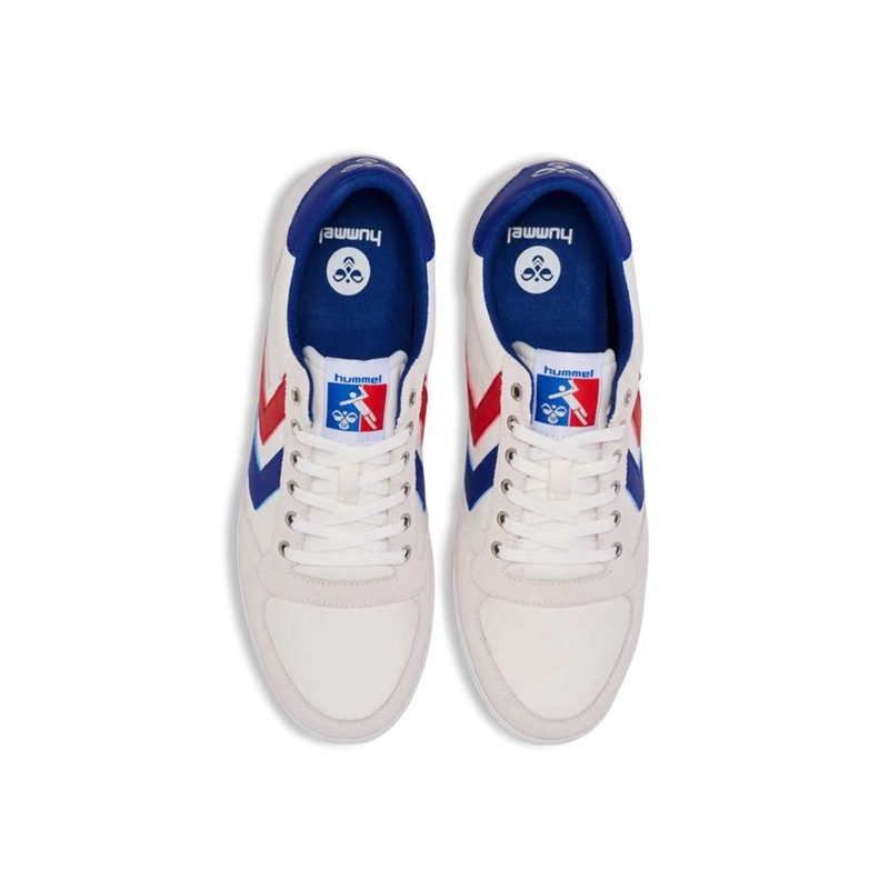 Basket Hummel Hummel Slimmer Stadil Low Homme Blanche | 994016-982