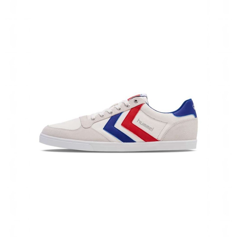 Basket Hummel Hummel Slimmer Stadil Low Homme Blanche | 994016-982