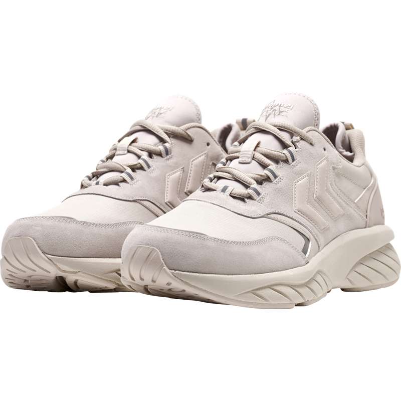 Basket Hummel Marathona Reach Lx Tonal Rib Homme Grise | 394146-691