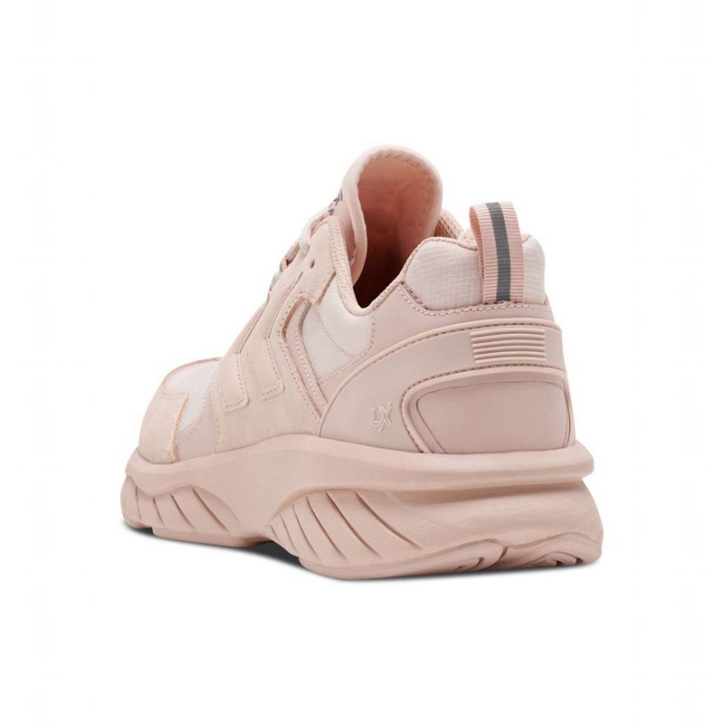 Basket Hummel Marathona Reach Lx Tonal Rib Homme Rose | 526644-570