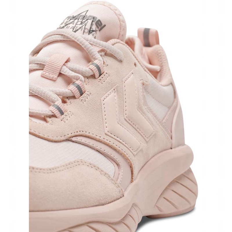 Basket Hummel Marathona Reach Lx Tonal Rib Homme Rose | 526644-570