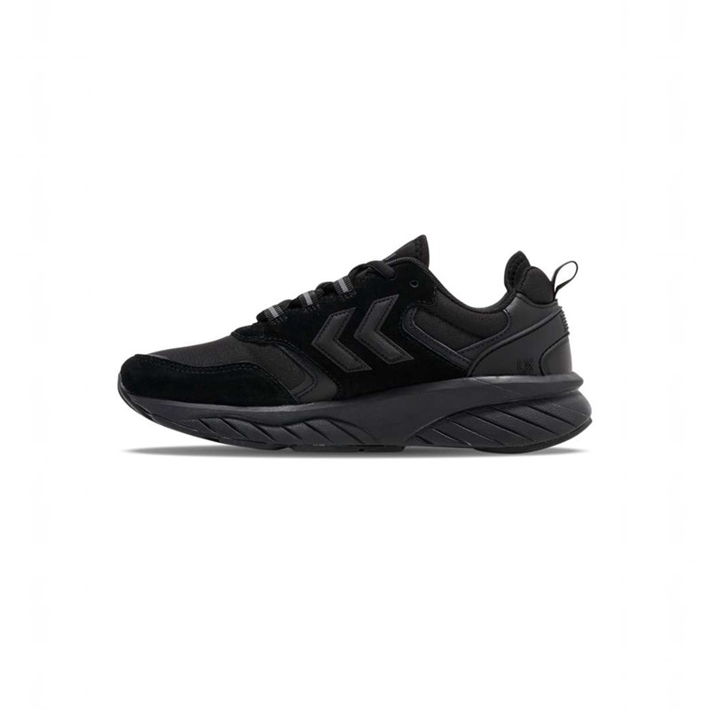 Basket Hummel Marathona Reach Lx Tonal Rib Homme Noir | 118761-688