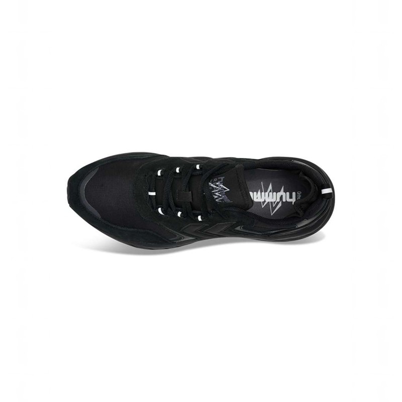 Basket Hummel Marathona Reach Lx Tonal Rib Homme Noir | 077324-181