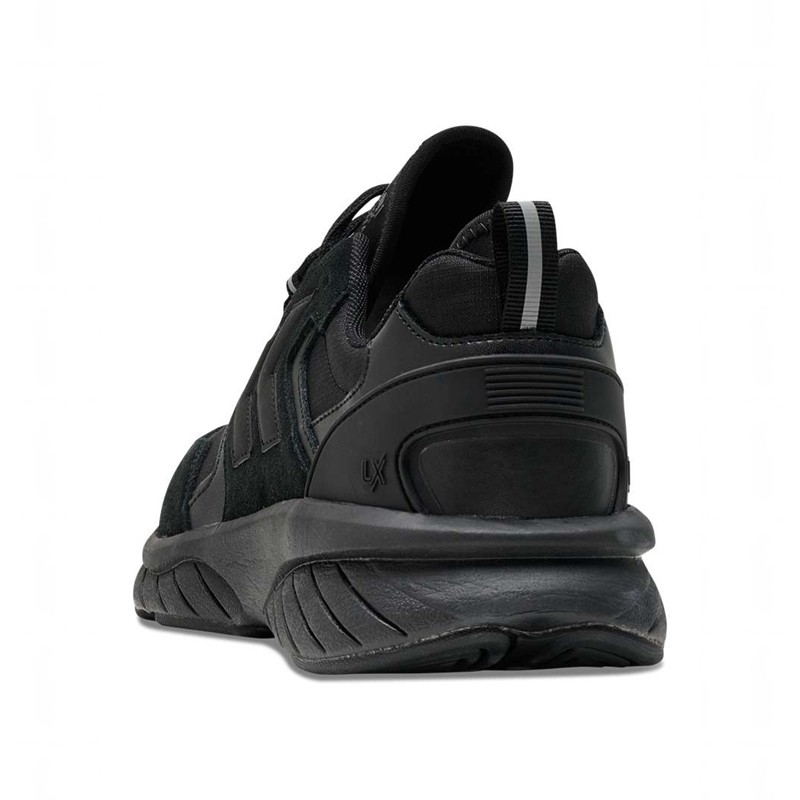 Basket Hummel Marathona Reach Lx Tonal Rib Homme Noir | 077324-181
