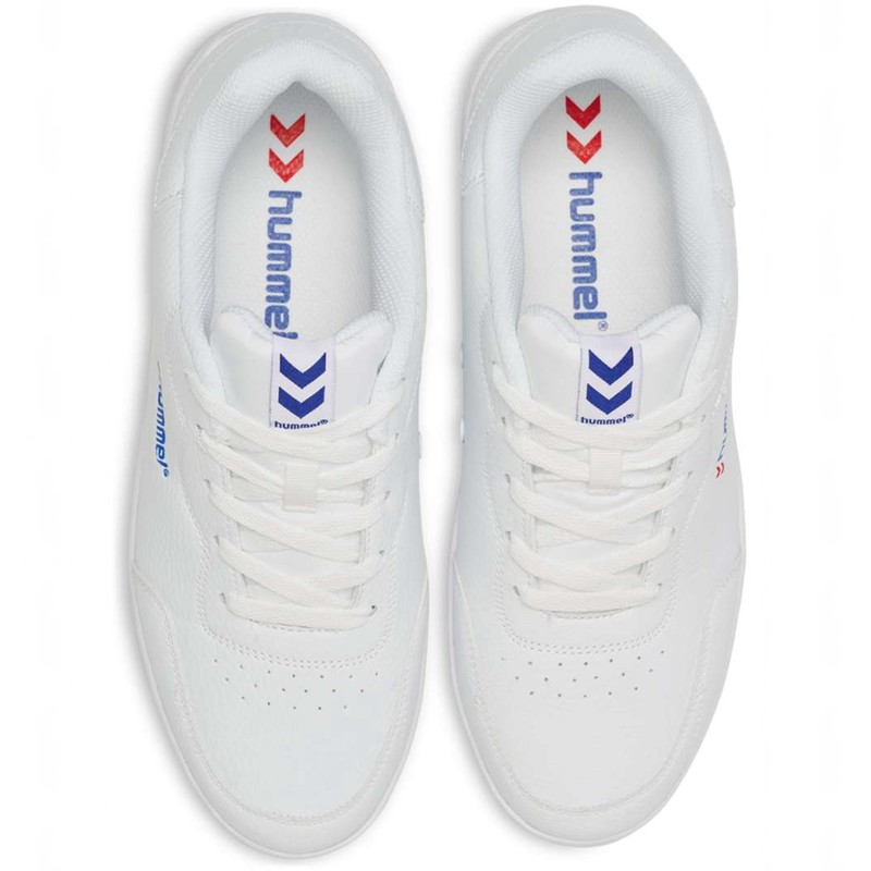 Basket Hummel Match Point Homme Blanche | 547237-046