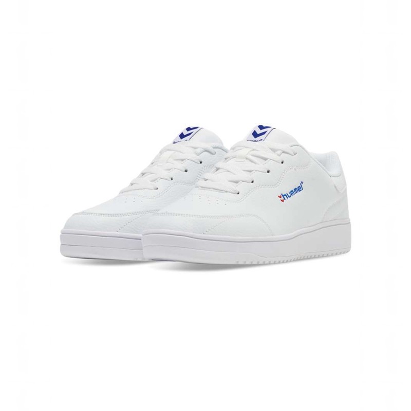 Basket Hummel Match Point Homme Blanche | 547237-046