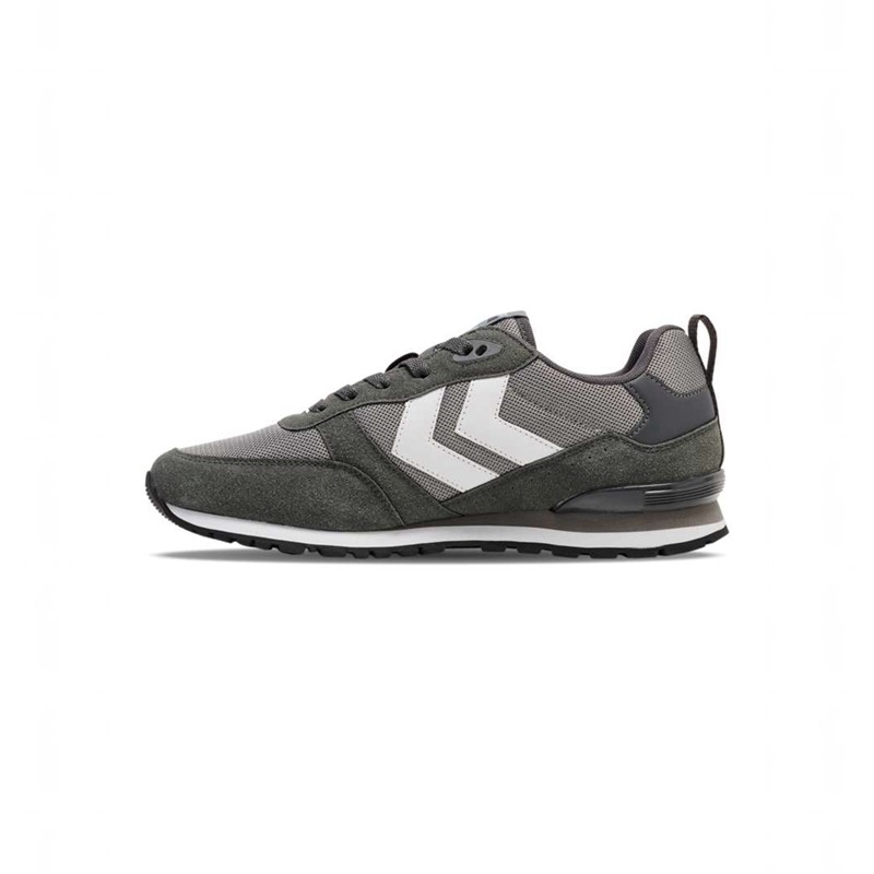 Basket Hummel Monaco 86 Femme Grise | 503874-035