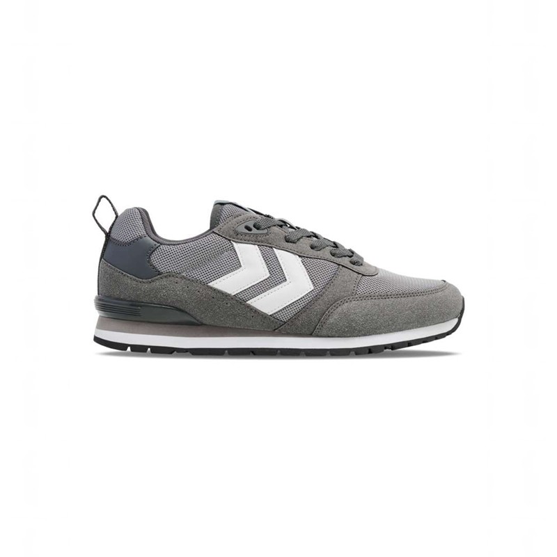 Basket Hummel Monaco 86 Femme Grise | 503874-035