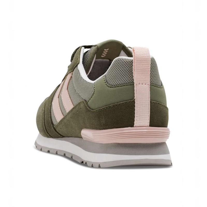 Basket Hummel Monaco 86 Homme Vert Olive | 703951-454