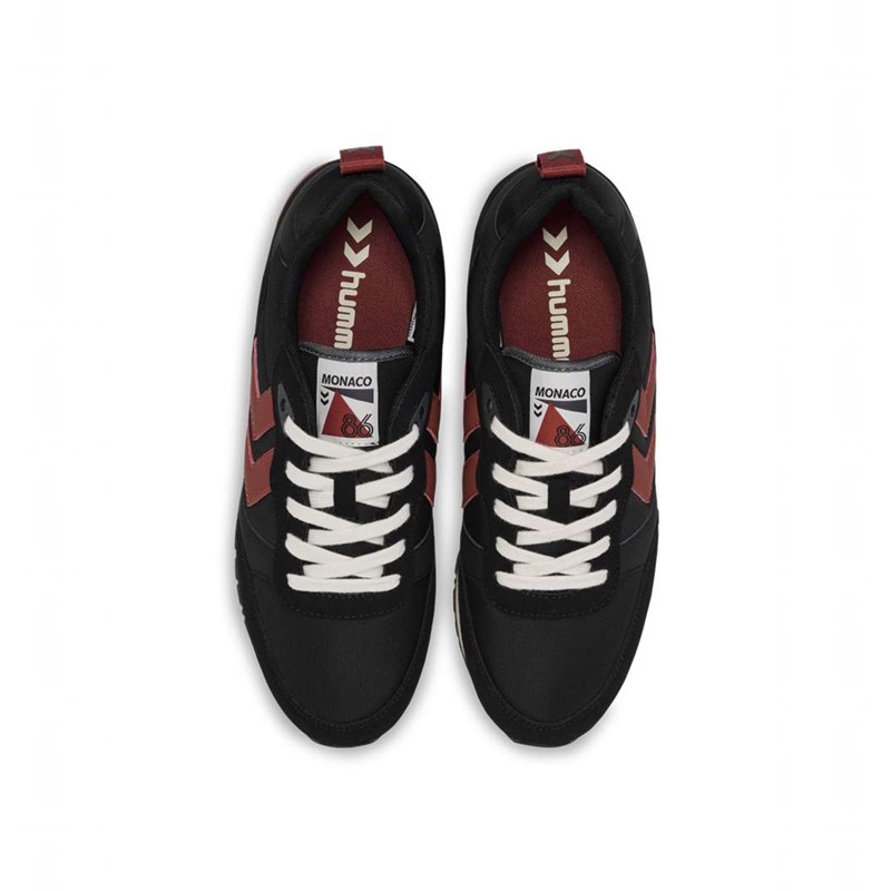 Basket Hummel Monaco 86 Ns Femme Noir | 775759-386