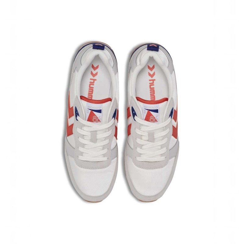 Basket Hummel Monaco 86 Ns Homme Blanche | 148178-790