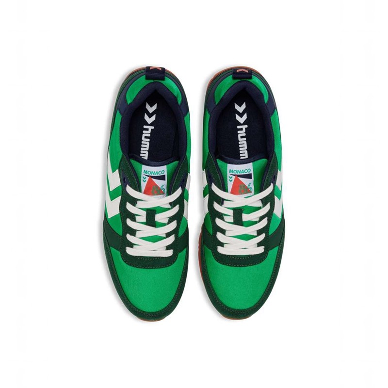Basket Hummel Monaco 86 Ns Homme Vert | 378389-632