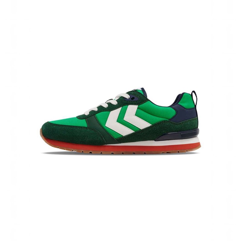 Basket Hummel Monaco 86 Ns Homme Vert | 378389-632