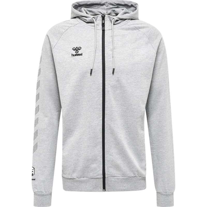 Basket Hummel Move Grid Cotton Zip Homme Grise | 740948-497