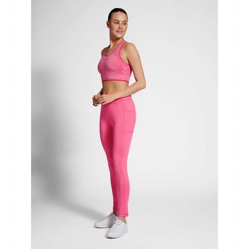 Basket Hummel Mt Mabley Mid Waist Femme Rose | 655363-851