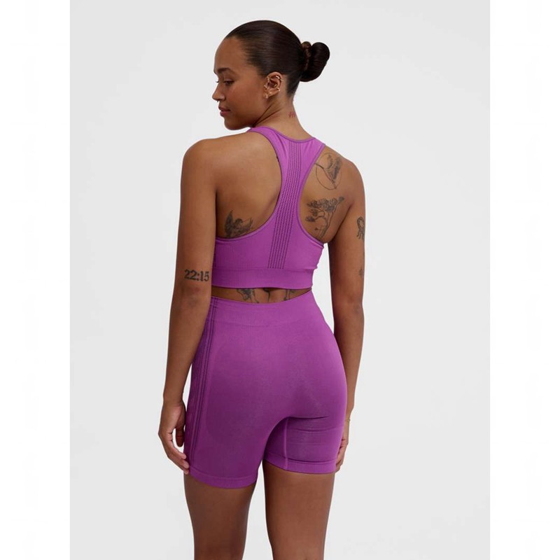 Basket Hummel Mt Shaping Seamless Top Femme Violette | 005118-551