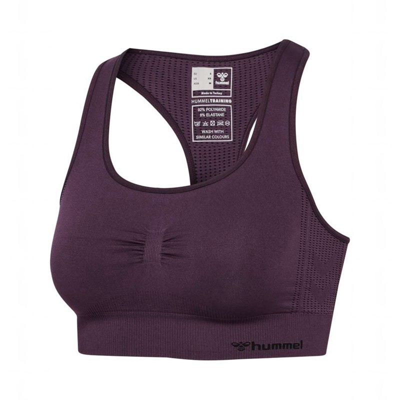 Basket Hummel Mt Shaping Seamless Top Femme Violette | 555382-922