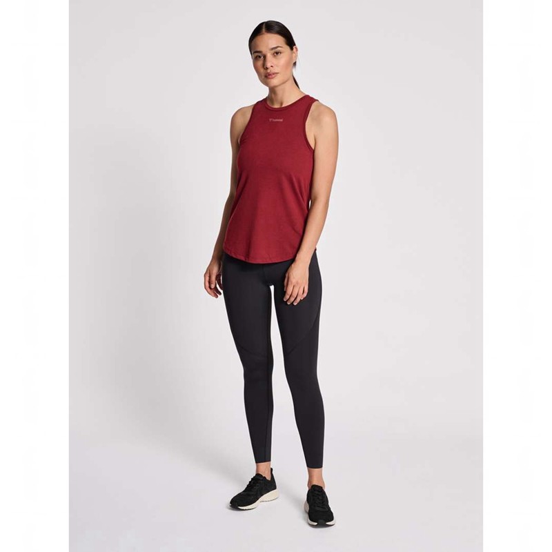 Basket Hummel Mt Vanja Femme Rouge | 067302-999