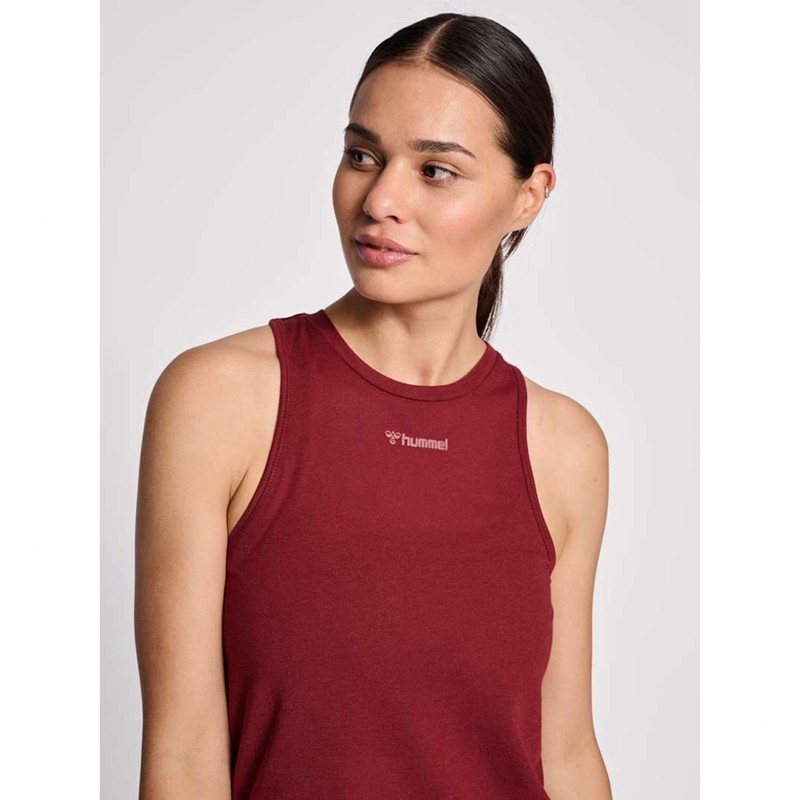 Basket Hummel Mt Vanja Femme Rouge | 067302-999