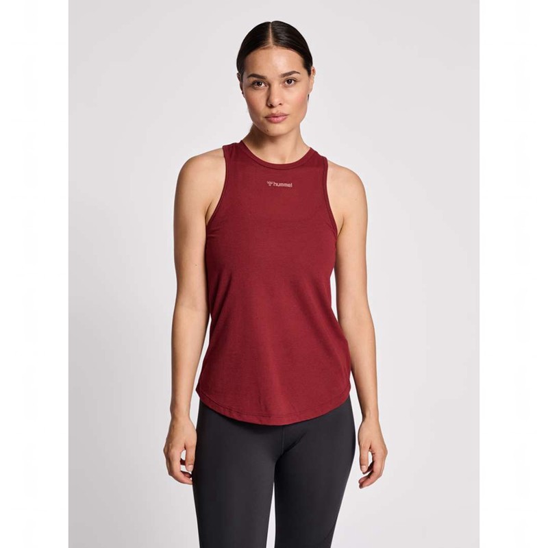 Basket Hummel Mt Vanja Femme Rouge | 067302-999