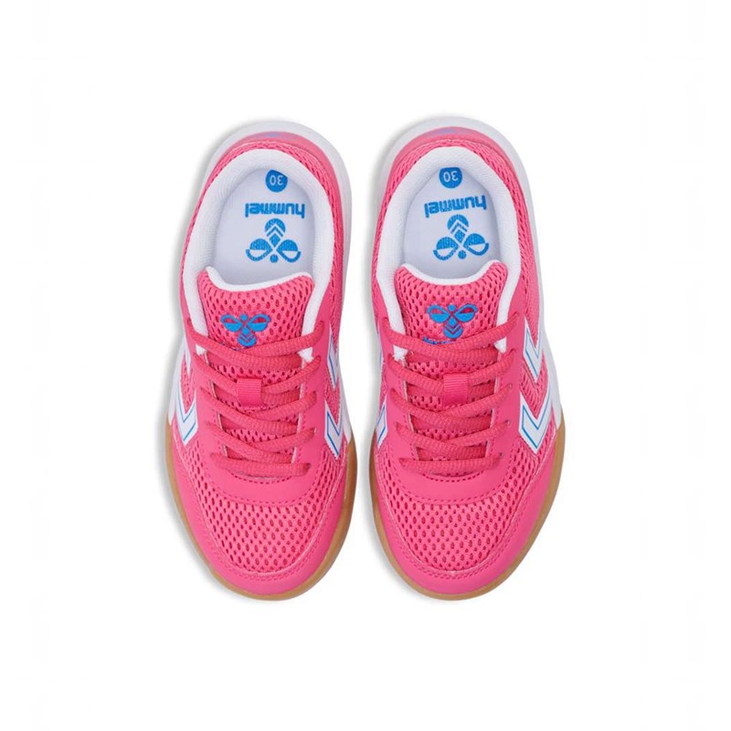 Basket Hummel Multiplay Flex Lc Jr Enfant Rose | 020349-084