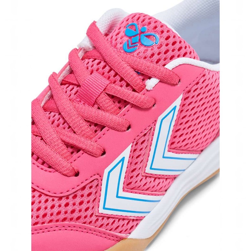 Basket Hummel Multiplay Flex Lc Jr Enfant Rose | 020349-084