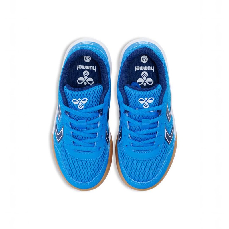 Basket Hummel Multiplay Flex Lc Jr Enfant Bleu | 591536-703
