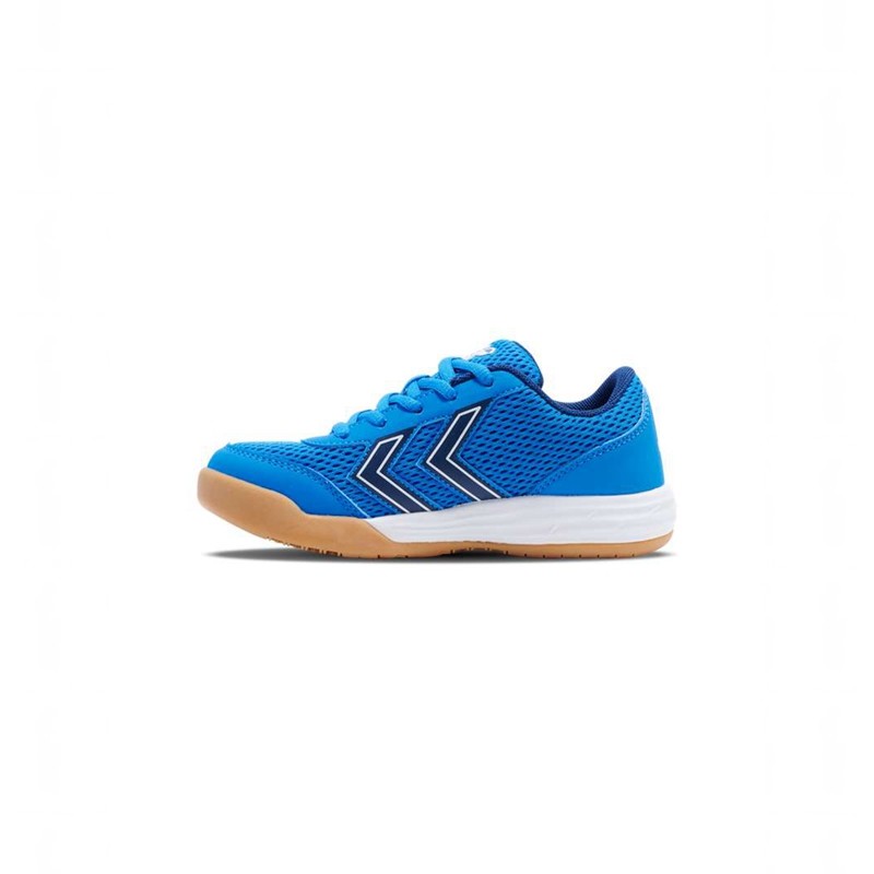 Basket Hummel Multiplay Flex Lc Jr Enfant Bleu | 591536-703