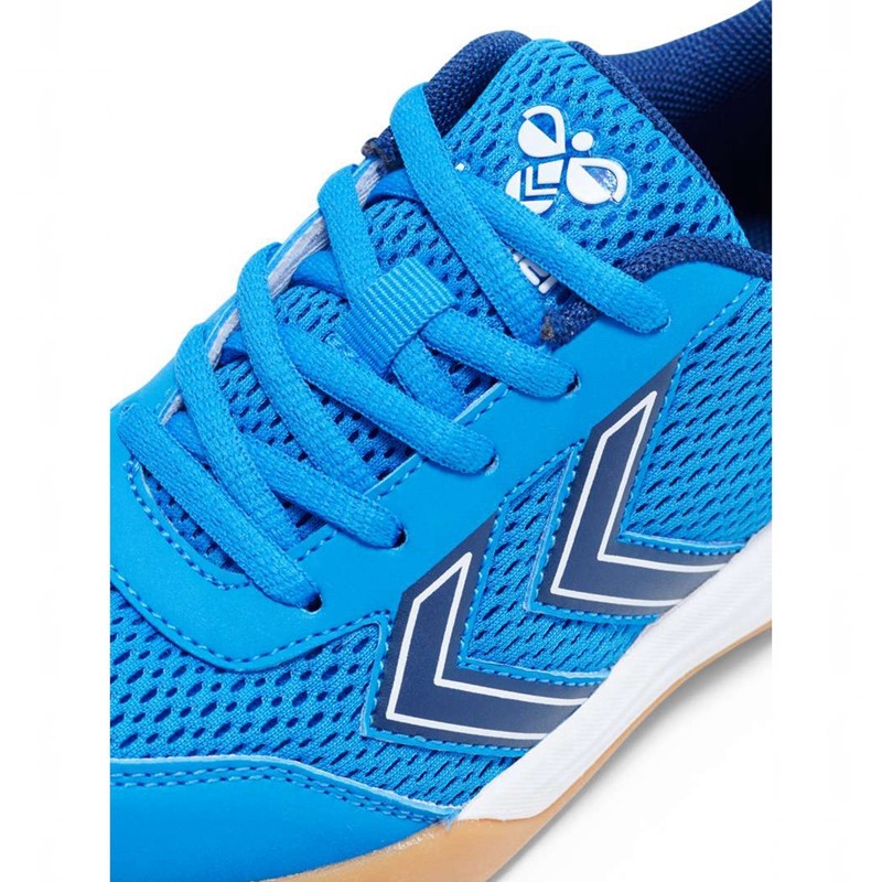 Basket Hummel Multiplay Flex Lc Jr Enfant Bleu | 591536-703