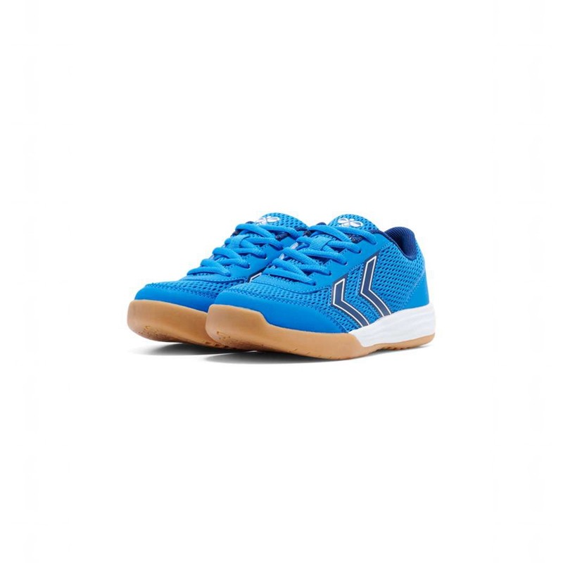Basket Hummel Multiplay Flex Lc Jr Enfant Bleu | 591536-703