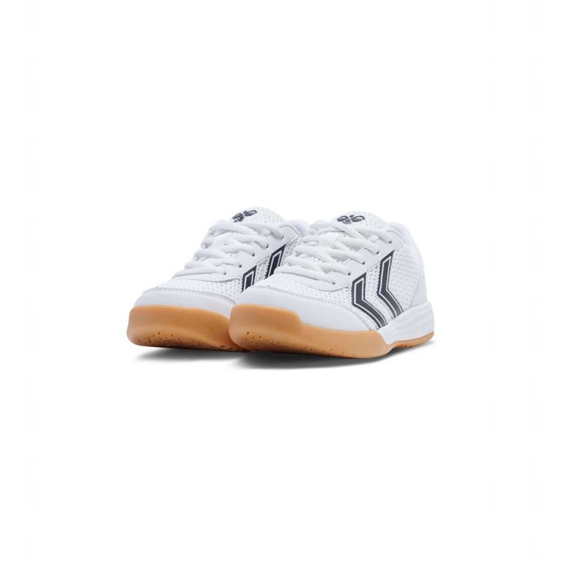 Basket Hummel Multiplay Flex Lc Jr Enfant Blanche | 799662-516