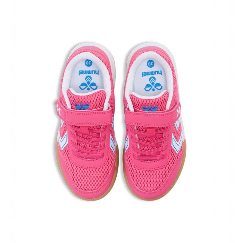 Basket Hummel Multiplay Flex Vc Jr Enfant Rose | 712402-778