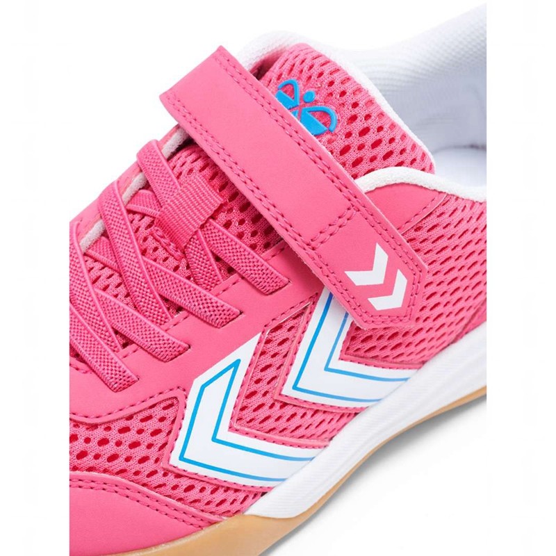Basket Hummel Multiplay Flex Vc Jr Enfant Rose | 712402-778