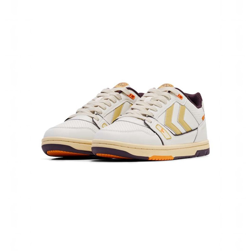 Basket Hummel Power Play Lx-e Ap2 Femme Blanche | 615009-310