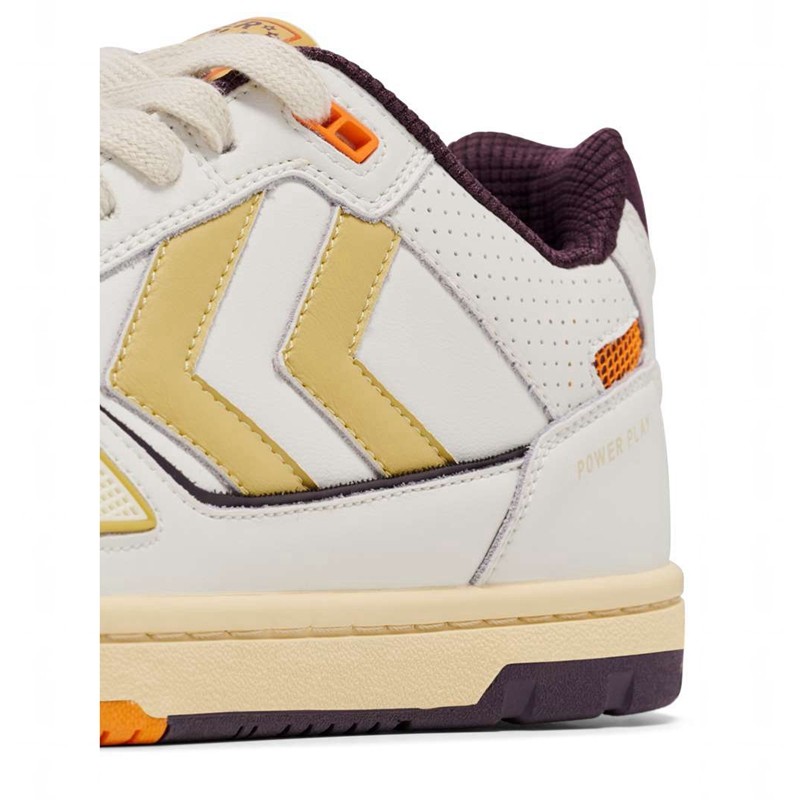 Basket Hummel Power Play Lx-e Ap2 Femme Blanche | 615009-310