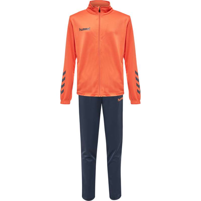 Basket Hummel Promo Poly Suit Enfant Orange | 866233-391